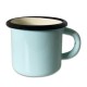 Tasse émaillée - 25cl - divers coloris