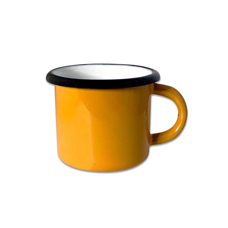 Tasse émaillée - 25cl - divers coloris