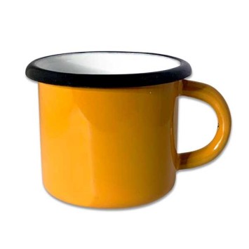 Tasse émaillée - 25cl - divers coloris