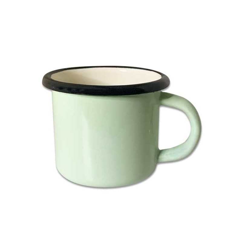 Tasse émaillée - 25cl - divers coloris
