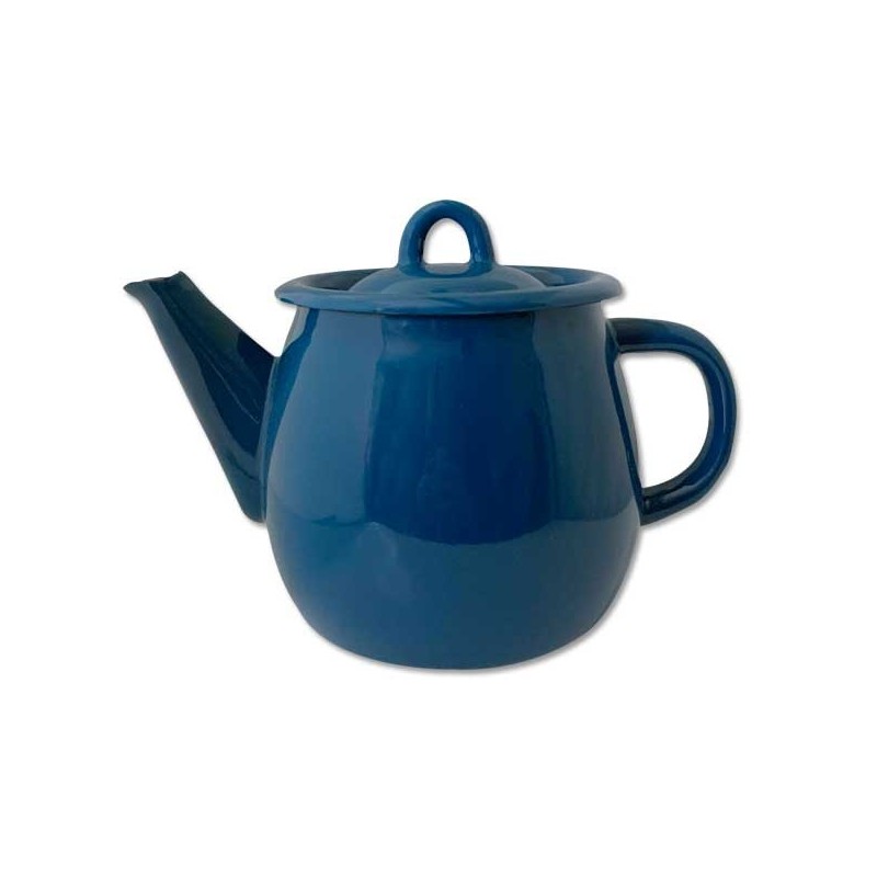 Théière émaillée 1L - divers coloris