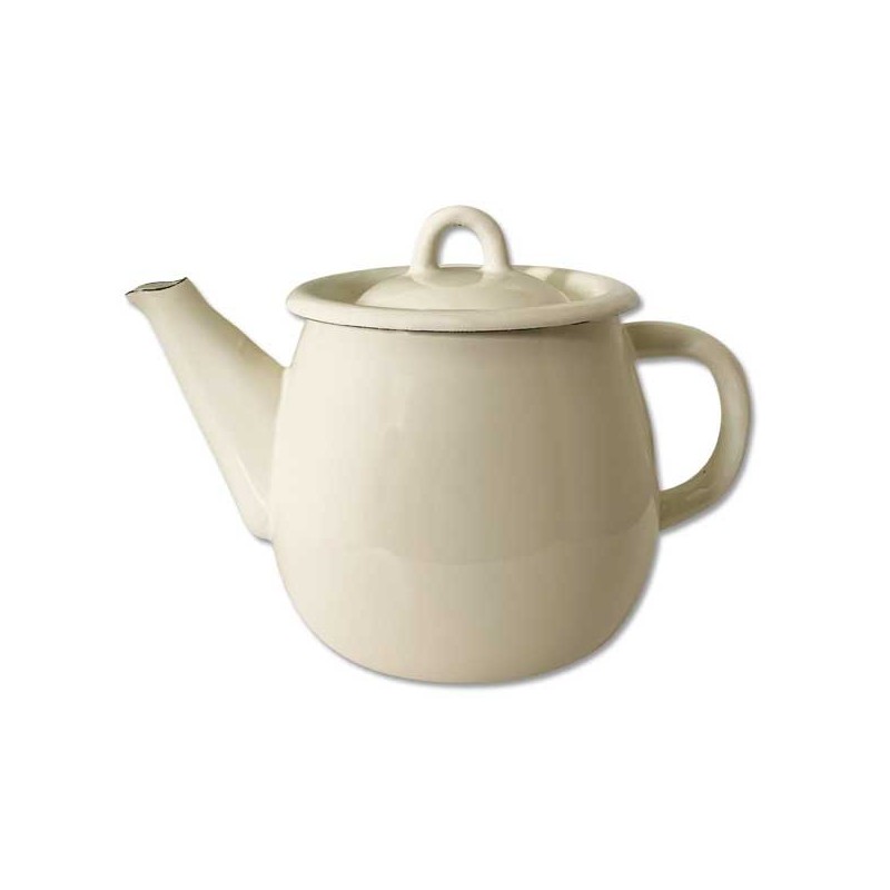 Théière émaillée 1L - divers coloris