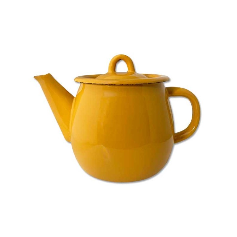Théière émaillée 1L - divers coloris