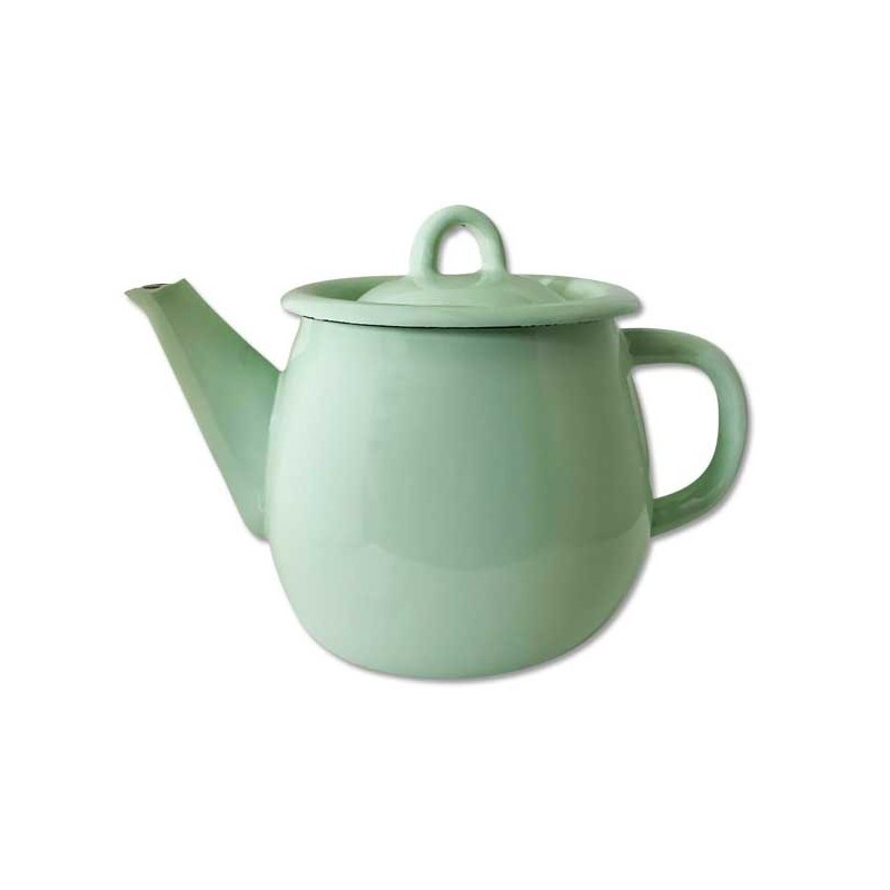 Enameled teapot 1L - Various colors