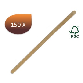 Spatule à café bois (111 x 6 mm) x 1000