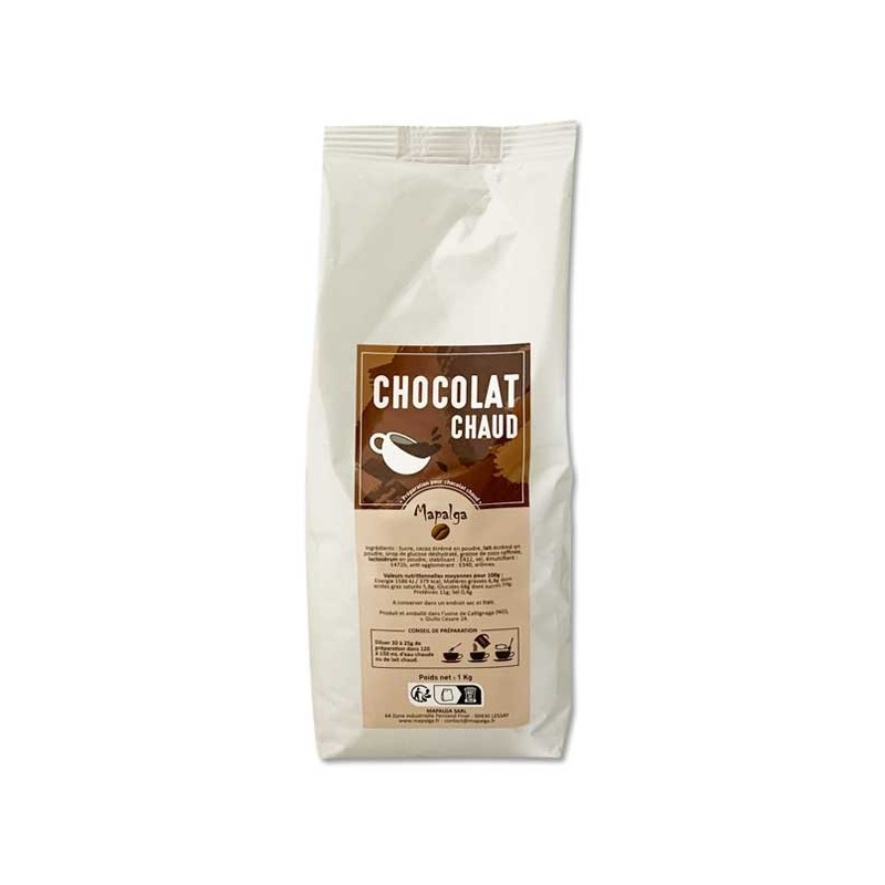 Cioccolata calda istantanea 25% cacao - 1 kg di mapalga