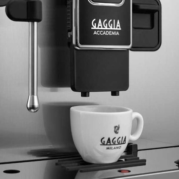 Machine à café automatique ACCADEMIA STAINLESS STEEL RI9782/01 - GAGGIA (4 x 250g de café offerts)