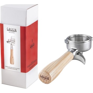 Porte filtre Gaggia avec manche en bois RI9141/01 - 421946502601 avec emballage