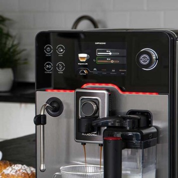 Machine à café automatique ACCADEMIA STAINLESS STEEL RI9782/01 - GAGGIA (4 x 250g de café offerts)