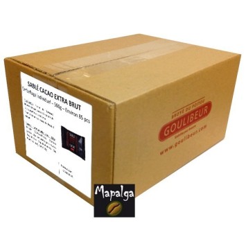 Sablés Cacao extra Brut GOULIBEUR - 85 unités 