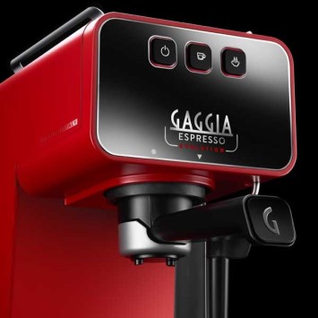 Machine à café ESPRESSO EVOLUTION LAVA RED GAGGIA EG2115/03 (4 x 250g de café offerts)