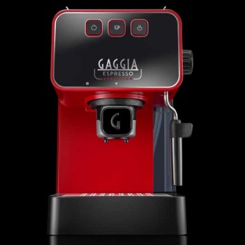 Machine à café ESPRESSO EVOLUTION LAVA RED GAGGIA EG2115/03 (4 x 250g de café offerts)