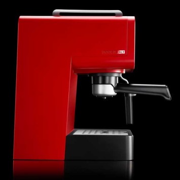 Macchina da caffè espresso evolution lava ggnia rossa eg2115/03 + 1 kg di caffè offerto