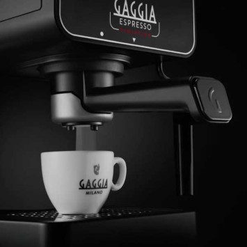 Macchina da caffè espresso evoluzione in pietra nera gaggia eg2115/01 + 1 kg di caffè offerto