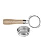 Porte-filtre sans fond avec filtre inox 58 mm poignée bois frêne RI9142/01 / 421946507221 - GAGGIA Porte-filtre sans fond avec filtre inox 58 mm poignée bois frêne RI9142/01 / 421946507221 - GAGGIA