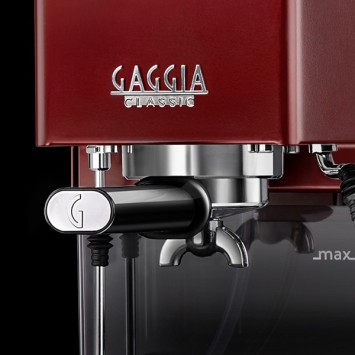 Espresso Classic E24 Cherry Red Gagia Ri9481/12 + 1 kg di caffè Moulu