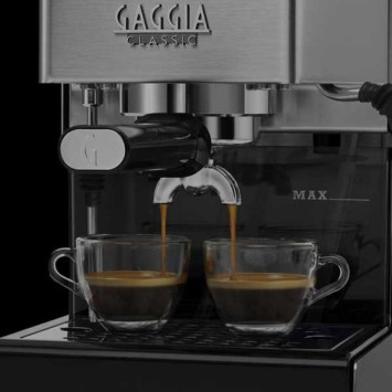 Machine à café espresso CLASSIC E24 INOX GAGGIA RI9481/11 (4 x 250g de café offerts)