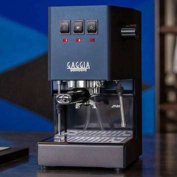 Machine à café espresso CLASSIC E24 CLASSIC BLUE GAGGIA RI9481/15 (4 x 250g de café offerts)