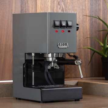 Machine à café espresso CLASSIC E24 INDUSTRIAL GREY RI9481/16 + 1 Kg de café moulu OFFERT