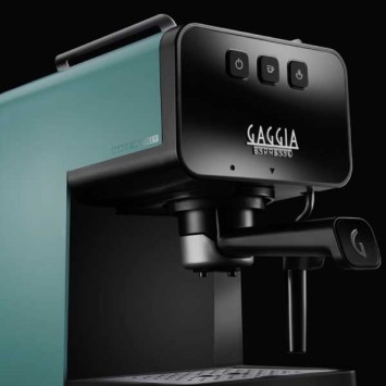 Machine à café ESPRESSO DELUXE RIVERWAY GREEN GAGGIA EG2111/66 (4 x 250g de café offerts)