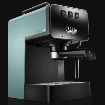 Machine à café ESPRESSO DELUXE RIVERWAY GREEN GAGGIA EG2111/66 (4 x 250g de café offerts)