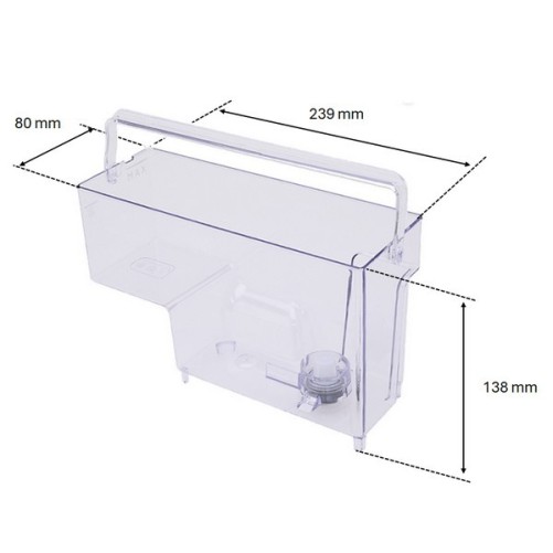 Serbatoio d'acqua originale completo CP1073 / 421944093681 / GAGGIA