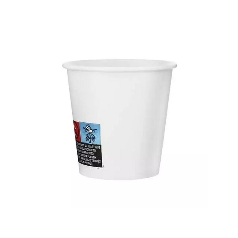 120 ml white cardboard cup