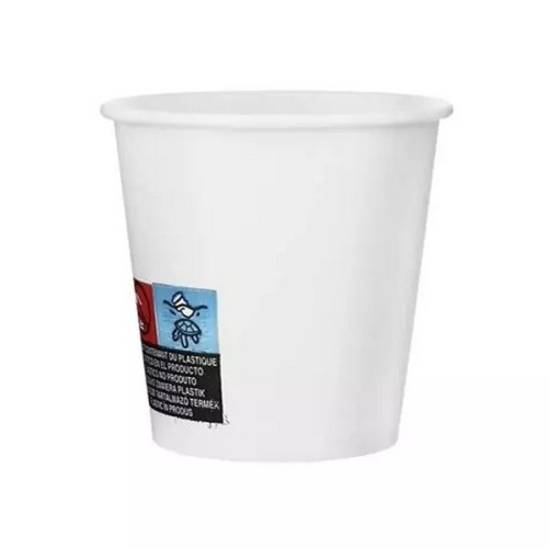 100 ml white cardboard cup