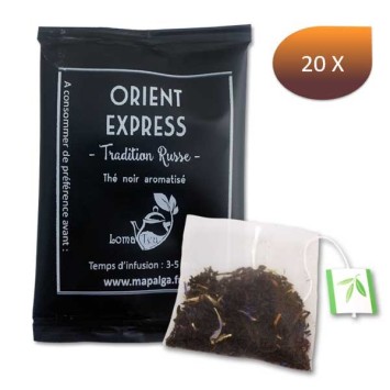 Black Tea Orient Express Lomatea x 20 Individuo Infuso
