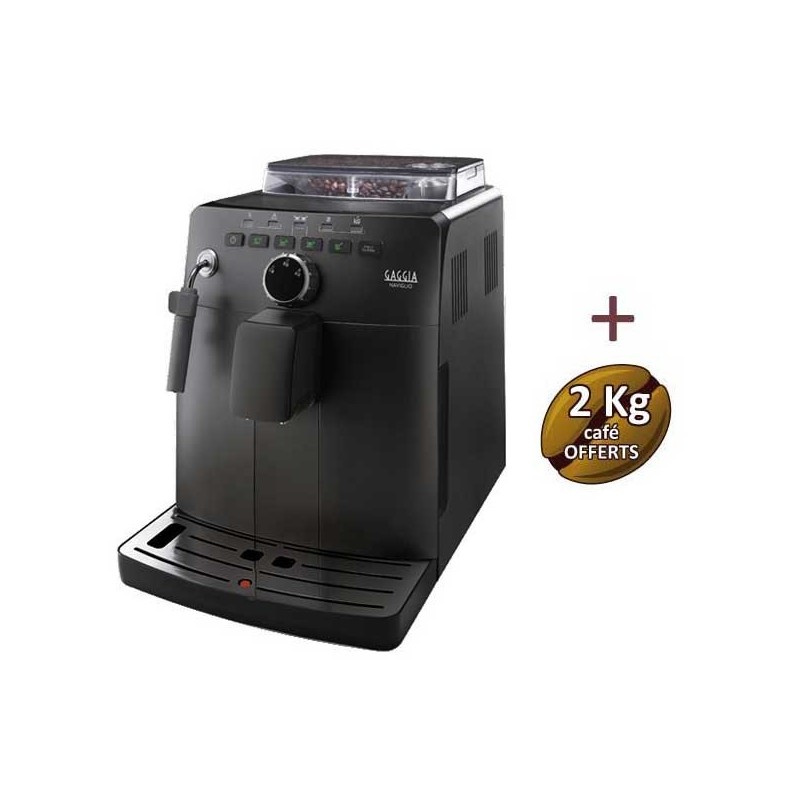 Naviglio Black Gagnia HD8749/01 macchina da caffè automatica + 2 kg di caffè offerto