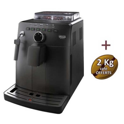 Naviglio Black Gagnia HD8749/01 + 3 kg di caffè + tazze macchina da caffè + 4 tazze