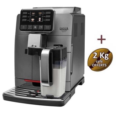 Automatic coffee machine Cadorna Prestige Gaggia Ri9604/01 + 2 kg of coffee offered