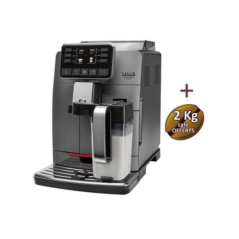 Machine à café automatique CADORNA PRESTIGE GAGGIA RI9604/01 + 2 Kg de café OFFERTS