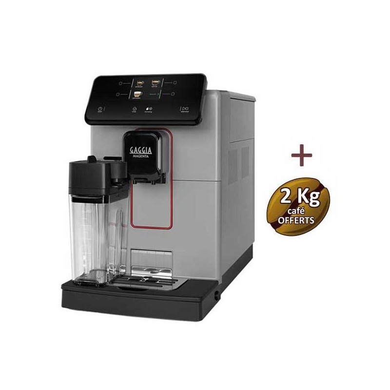Machine à café automatique MAGENTA PRESTIGE OVER ICE GAGGIA EG6603/40 + 2 Kg de café OFFERTS