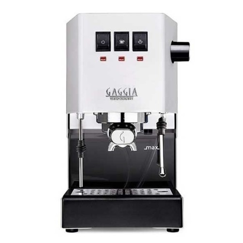 Macchina da caffè espresso classico e24 polar bianco gaggia ri9481/13 + 1 kg di caffè macinato offerto