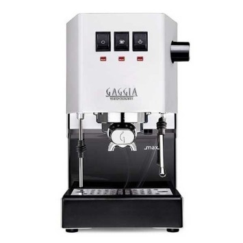 Machine à café espresso CLASSIC E24 POLAR WHITE GAGGIA RI9481/13 (4 x 250g de café offerts)