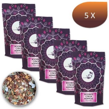 Pack x 5 Rooibos CITRON MERINGUÉ VRAC 100g - LOMATEA