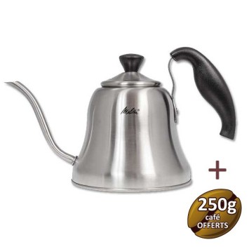 Bouilloire manuelle tous feux Inox Melitta 6761026