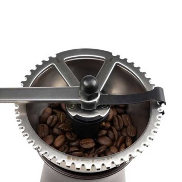 Manual coffee mill 19 cm Kronos Peugeot + 250g of coffee offered