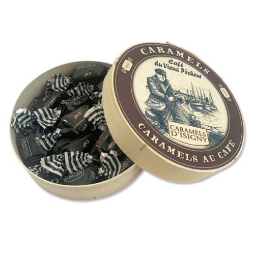 Caramels au café au beurre  d'Isigny A.O.P. 150g - CAFÉ DU VIEUX PÊCHEUR