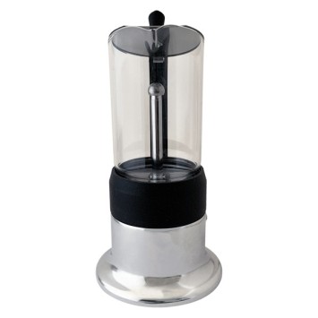 Cafetière italienne CORINNA argent 3 tasses TOUS FEUX COR30101 - ANGELINA MADE IN ITALY