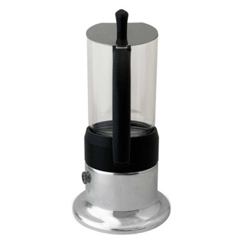 Cafetière italienne CORINNA argent 3 tasses TOUS FEUX COR30101 - ANGELINA MADE IN ITALY