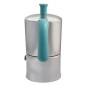 Cafetière italienne Moka classique Aluminium / Tiffany 3 tasses TOUS FEUX SAUF INDUCTION ANG30001 - ANGELINA MADE IN ITALY