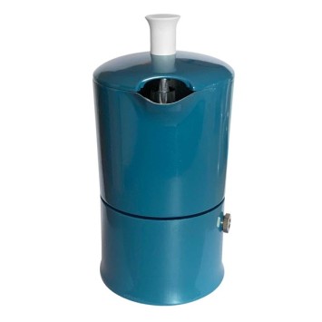 Cafetière italienne Moka classique Bleu / Blanc 3 tasses TOUS FEUX SAUF INDUCTION ANG30502 - ANGELINA MADE IN ITALY