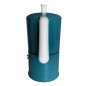 Cafetière italienne Moka classique Bleu / Blanc 3 tasses TOUS FEUX SAUF INDUCTION ANG30502 - ANGELINA MADE IN ITALY