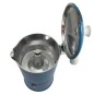 Cafetière italienne Bleu / Blanc 6 tasses Gaz ANG60502 - ANGELINA MADE IN ITALY