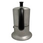 Cafetière italienne Vintage Alu / noir 3 tasses TOUS FEUX ANG3INDVIN03 - ANGELINA MADE IN ITALY