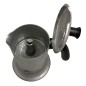 Cafetière italienne Vintage Alu / noir 3 tasses TOUS FEUX ANG3INDVIN03 - ANGELINA MADE IN ITALY