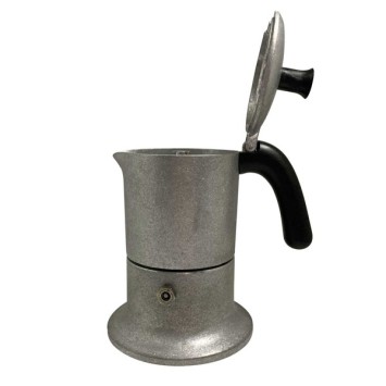 Cafetière italienne Vintage Alu / noir 3 tasses TOUS FEUX ANG3INDVIN03 - ANGELINA MADE IN ITALY