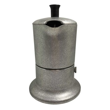 Cafetière italienne Vintage Alu / noir 3 tasses TOUS FEUX ANG3INDVIN03 - ANGELINA MADE IN ITALY